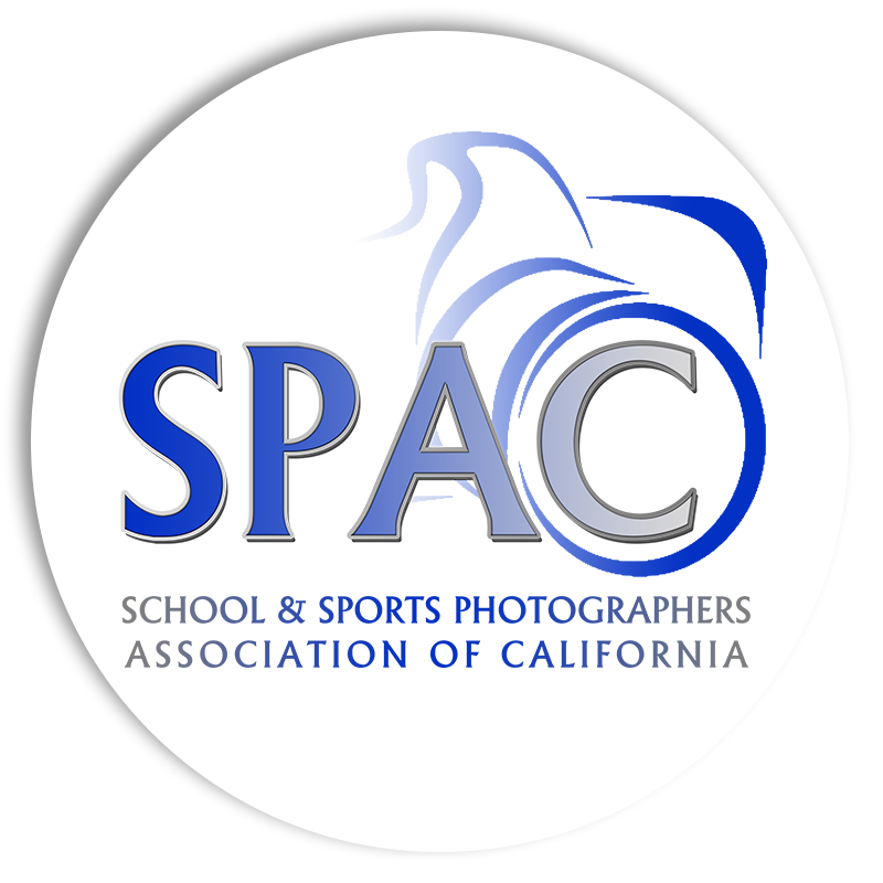 SPAC School and Sports Photographers Association of California logo