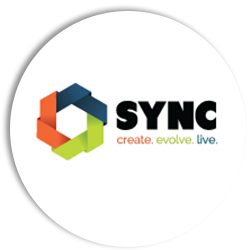 SYNC rocks logo
